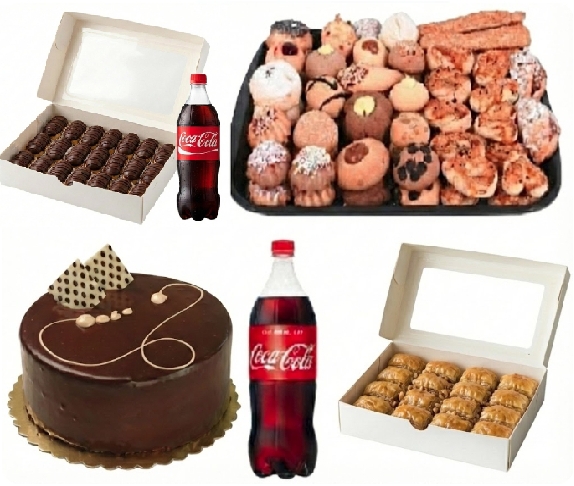 Cevizli Baklavalı 4-6 Kişilik Pasta Menüsü